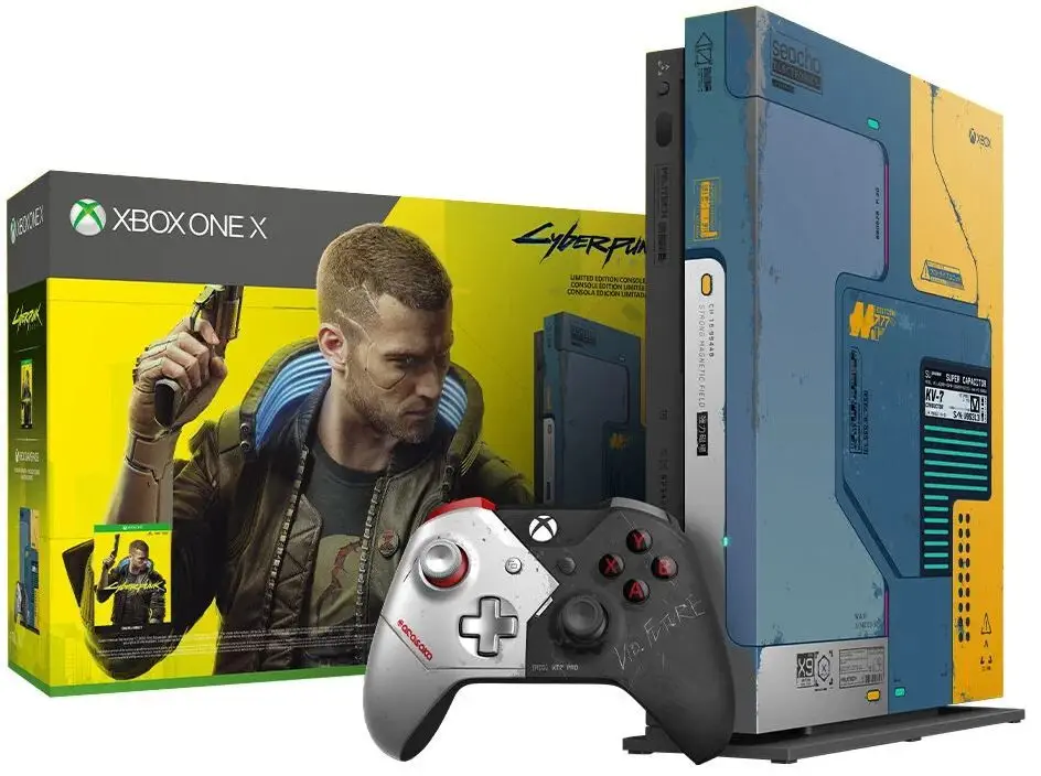 Konzola Xbox One X 1TB v limitovanej edícii Cyberpunk 2077