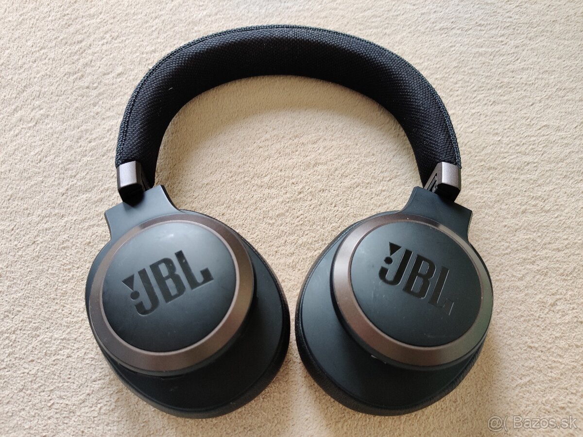 Bluetooth slúchadlá JBL Live ANC.  Dobrý stav.