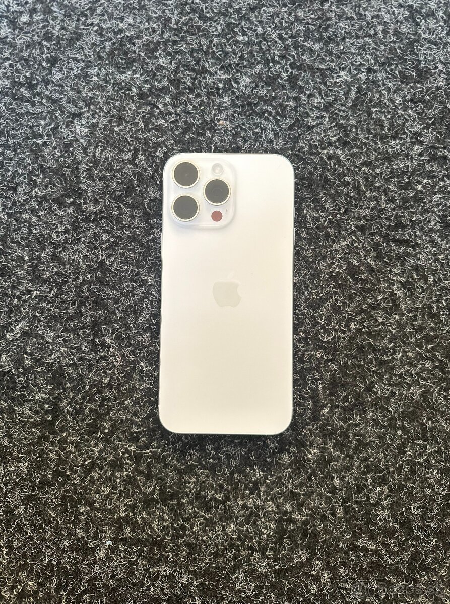 NEAKTIVOVANÝ iPhone 16 Pro Max 512GB White Titanium + ZÁRUKA