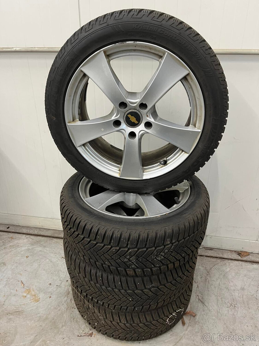 Predám AL disky Dezent+zimné pneumatiky Fulda 245/45 R18