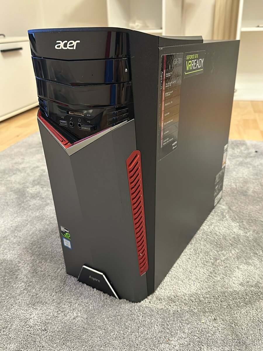 Acer Gaming PC | GTX, i7, Win 10, SSD