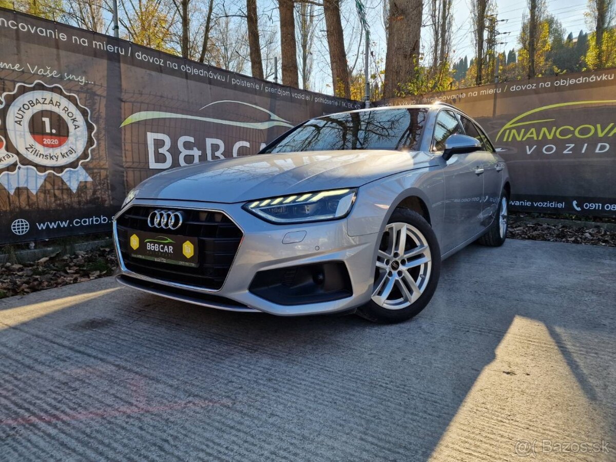 Audi A4 Avant 35 2.0 TDI mHEV S tronic, odpočet DPH