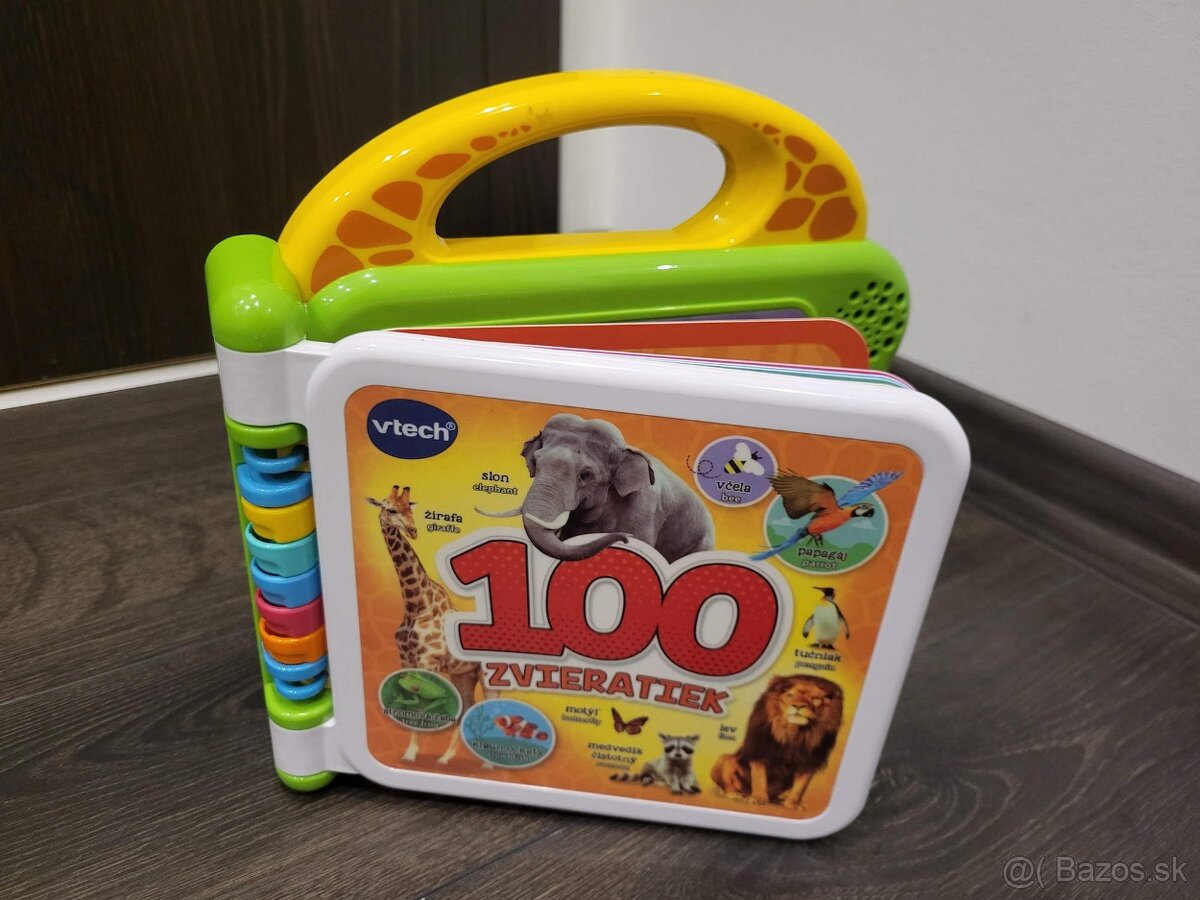 Vtech interaktivny slovnik 100 slov-zvieratka