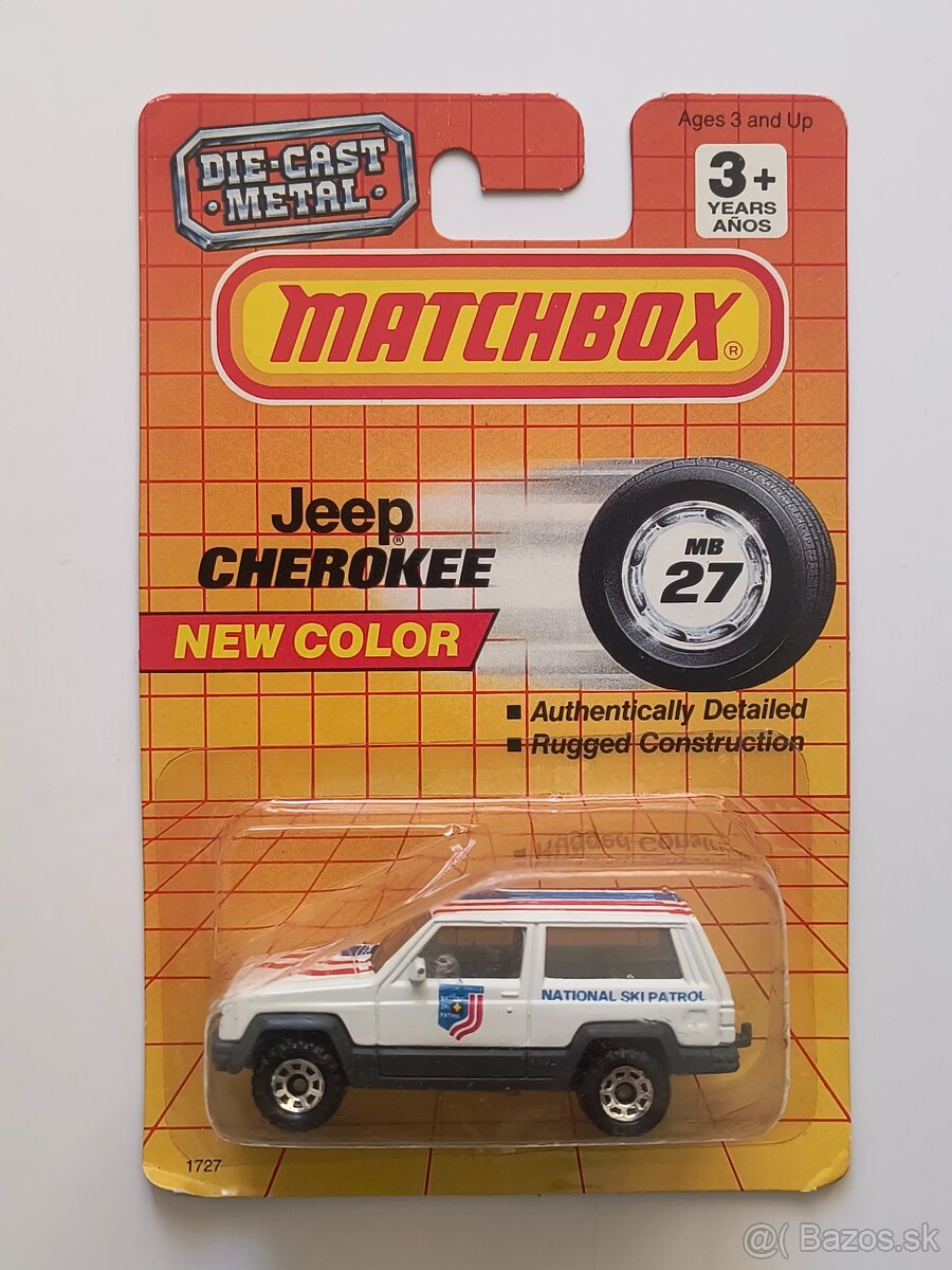 Matchbox Superfast Jeep Cherokee - 1986 Thailand