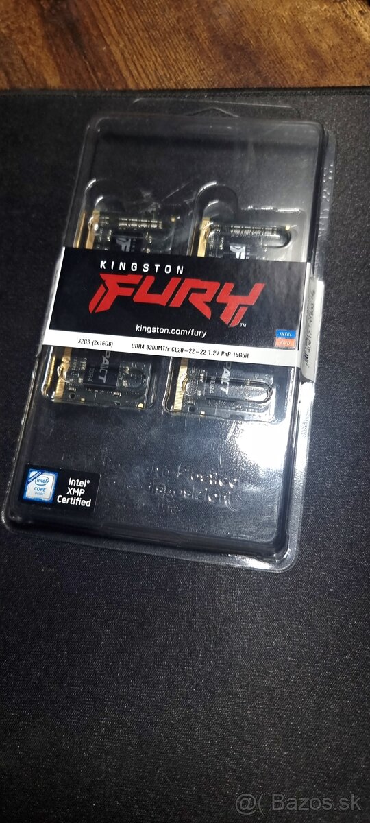 Kingston Fury 32GB (2x16gb) DDR4 3200Mhz