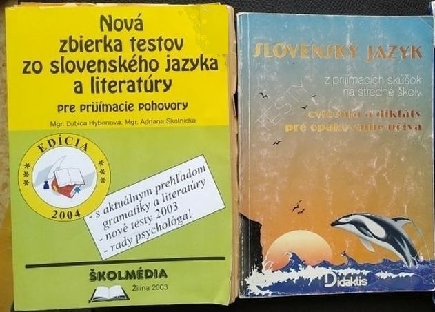 Nová zbierka testov zo slovenského jazyka