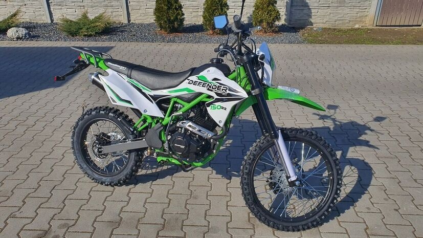 Pitbike Mikilon Defender 150RR kola 19/16 zelená