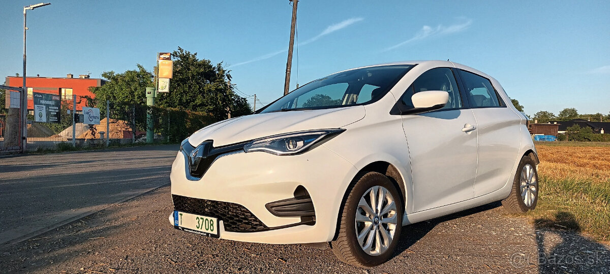 Renault Zoe 52kWh baterie, dojezd 250-400km, odpočet DPH