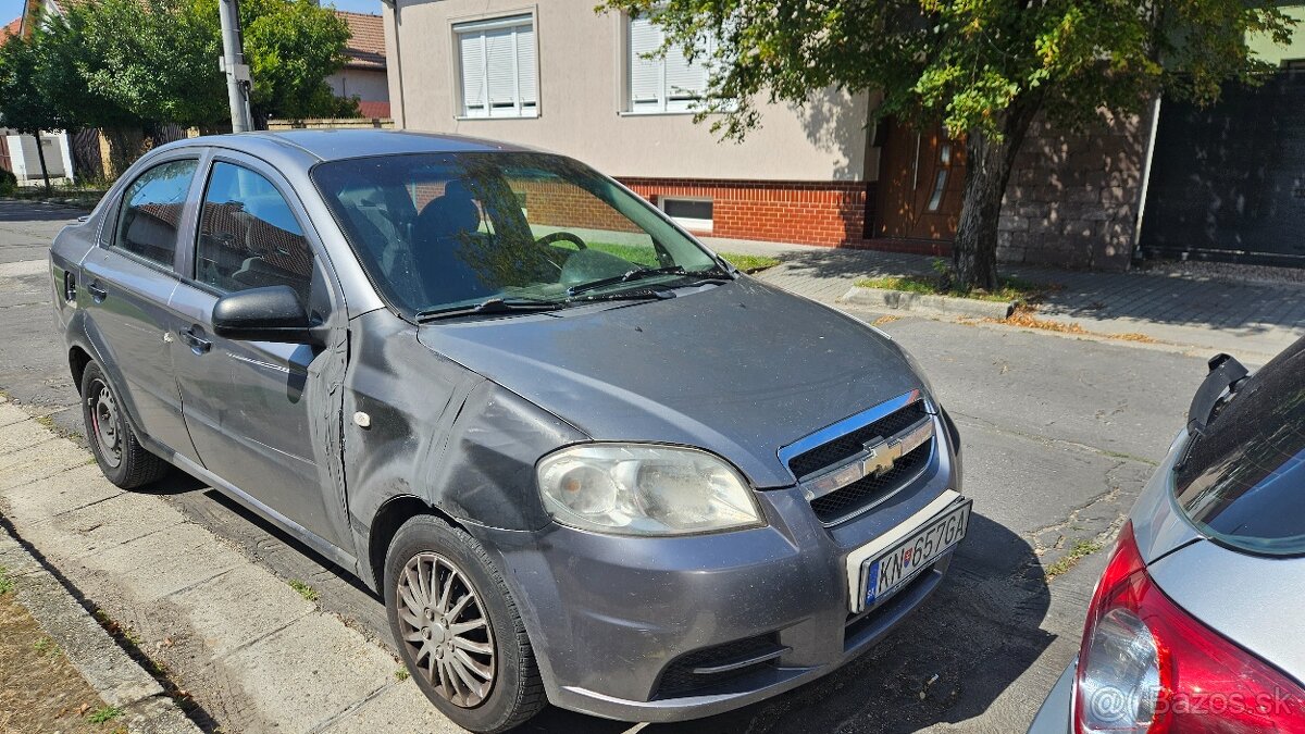 Predám Chevrolet Aveo 1.2 Benzin 53 Kw Nová Stk Ek