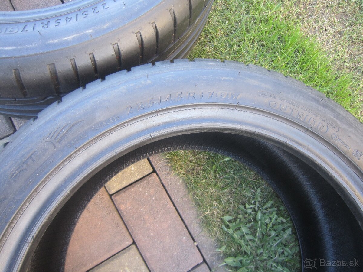 225/45R17 91W Sport Maxx Dunlop dezen 4.5 - 2ks