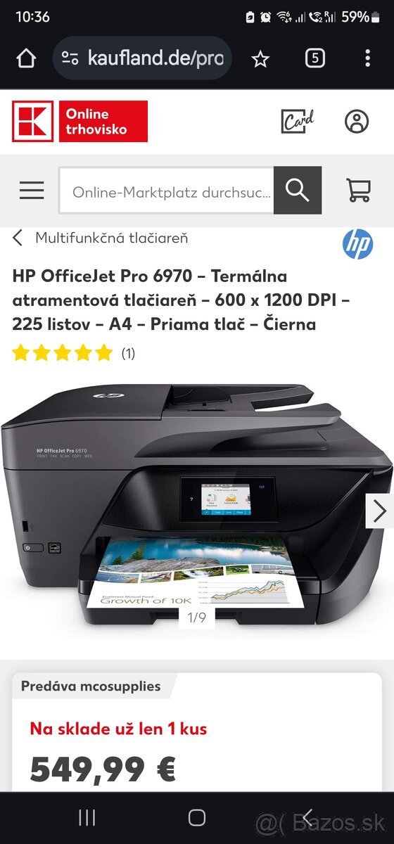 HP OfficeJet Pro 6970 (Instant Ink, s