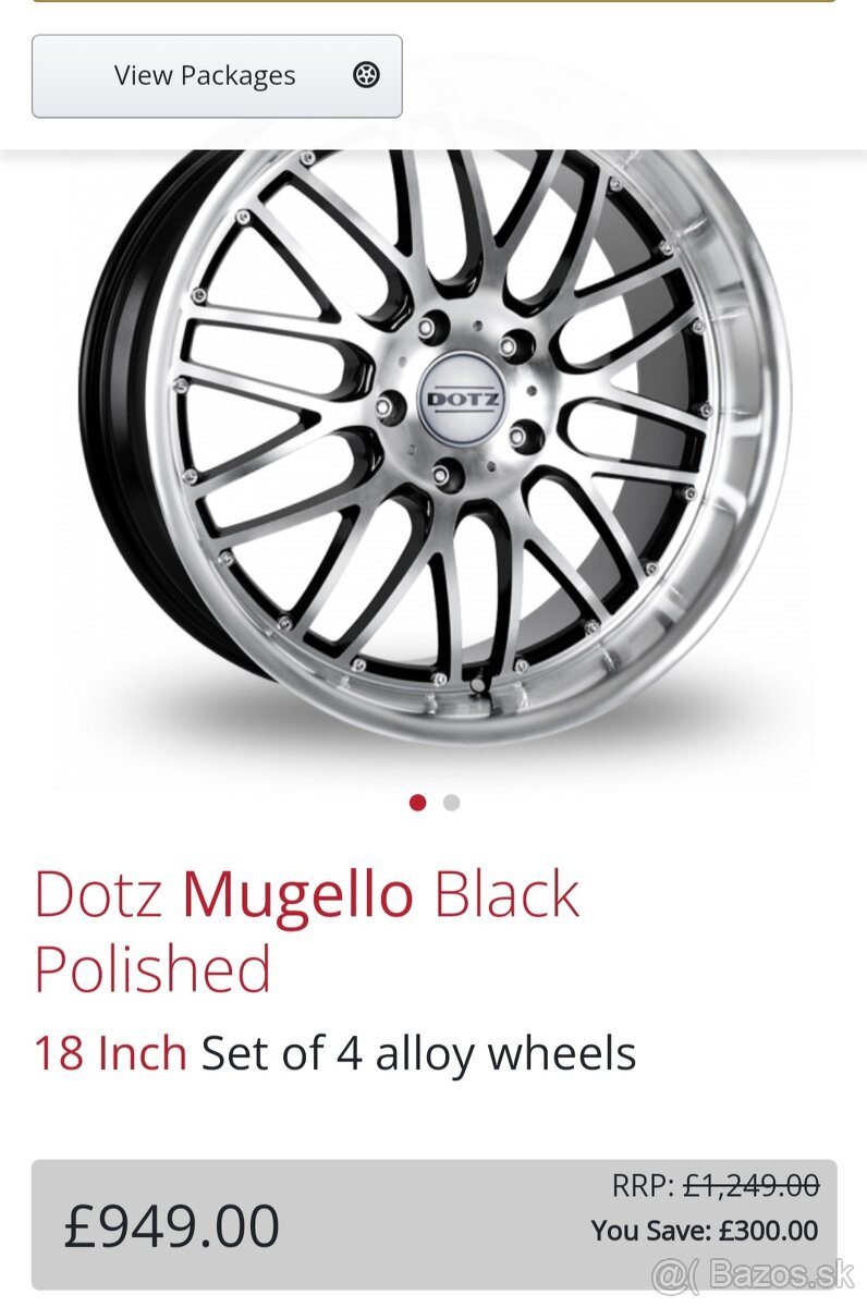 Dotz Mugello Black Polished