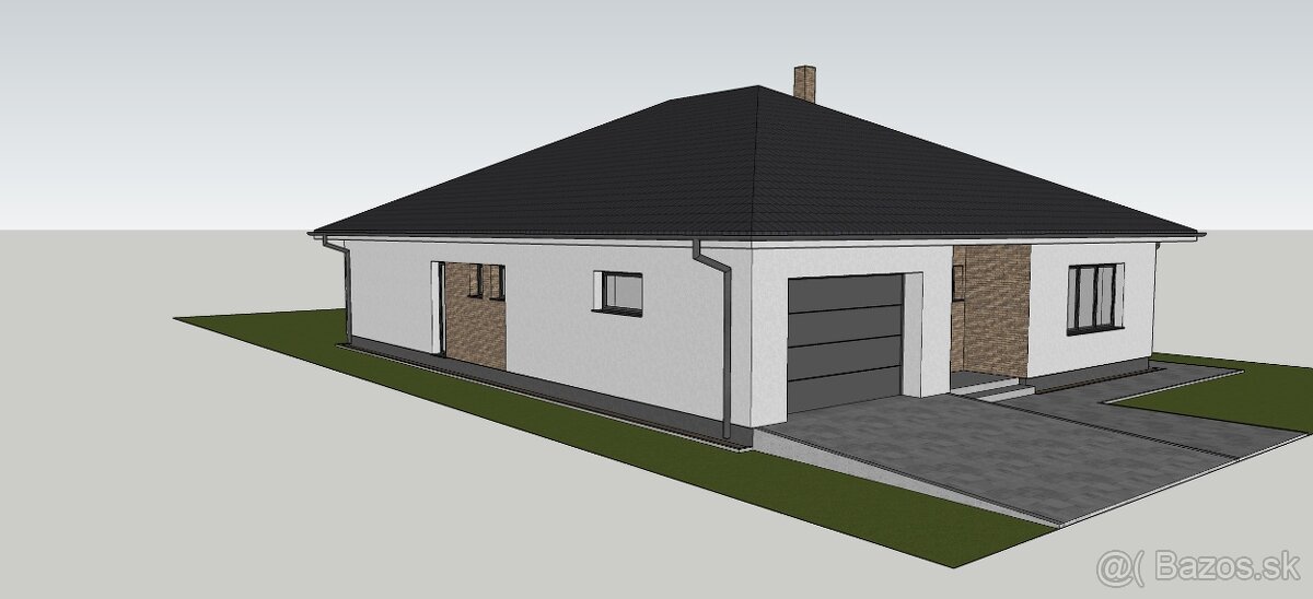 Rodinný dom- novostavba v obci Bajč