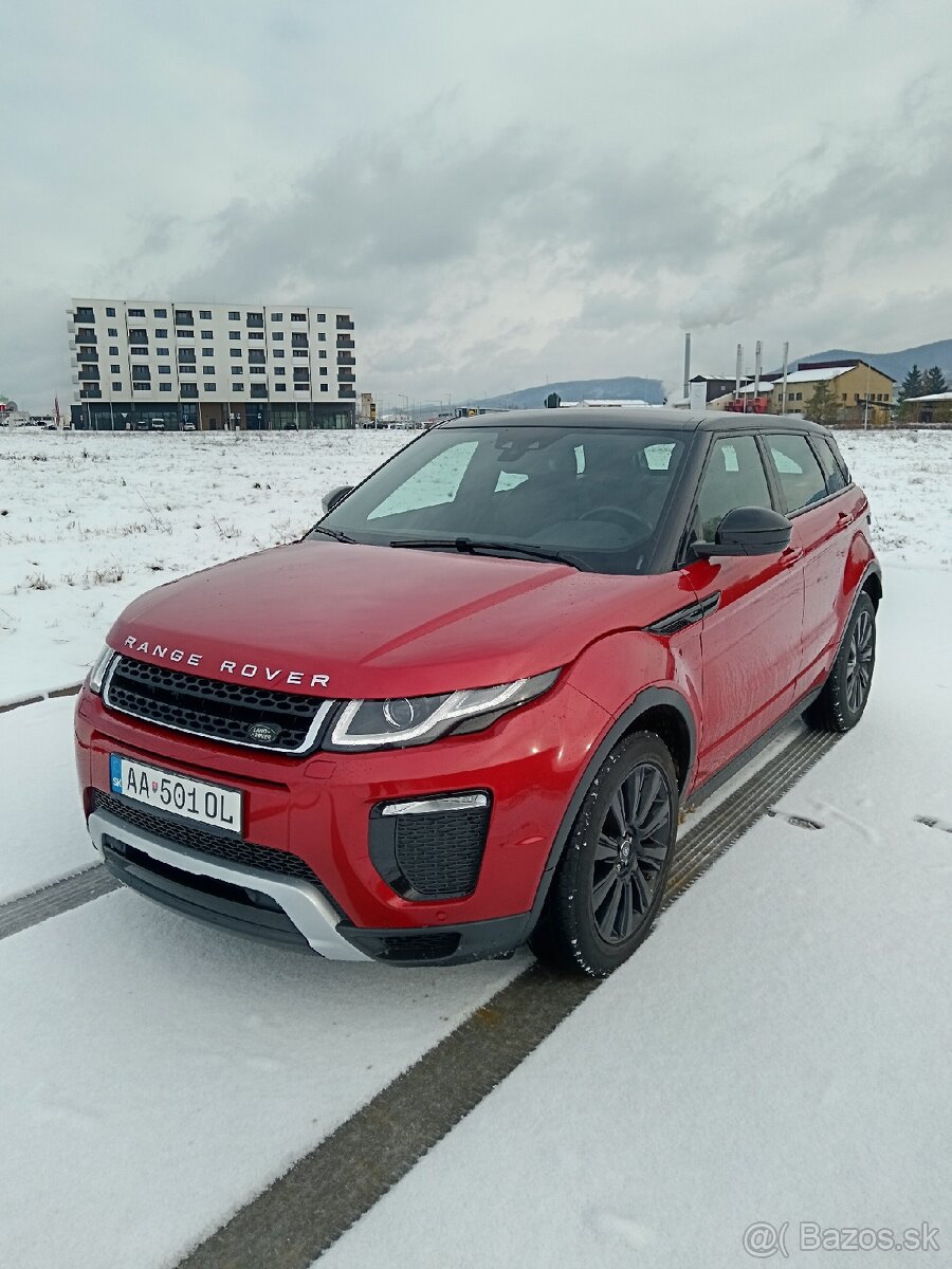 Predám range rover evoque 77.131km Panoráma