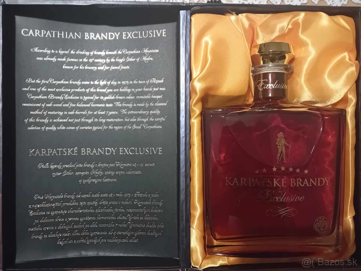 Karpatské Brandy Exclusive.