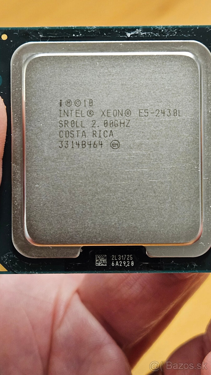 Intel Xeon E5-2430L, 2.5GHz