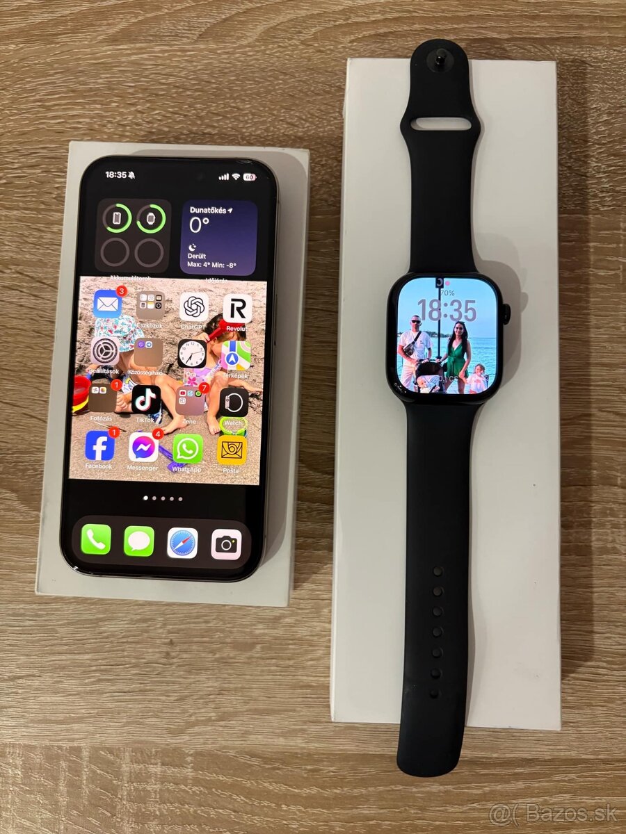 Iphone 15 pro + Apple Watch 10 46 mm