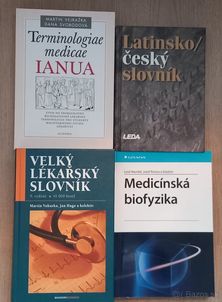 Medicínske knihy na predaj