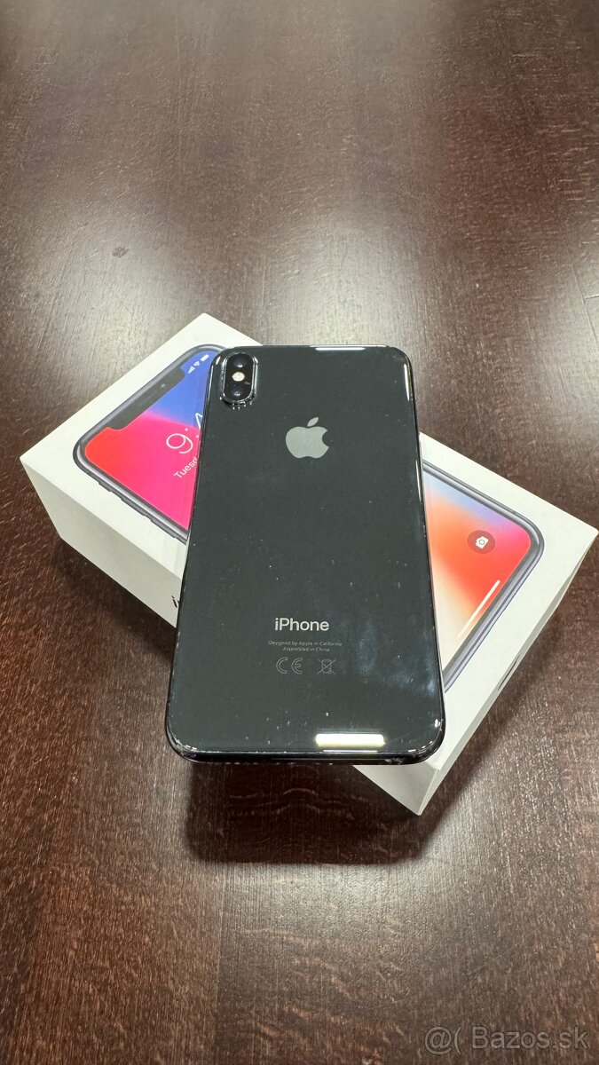 Apple iphon X 256GB ČIERNY