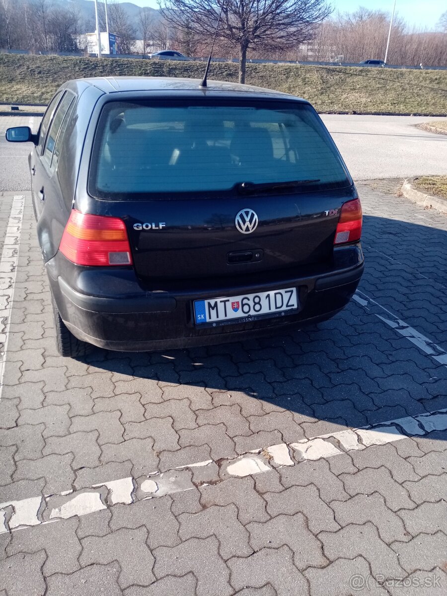 Volkswagen golf 4 1,9tdi 74kw r.v2002