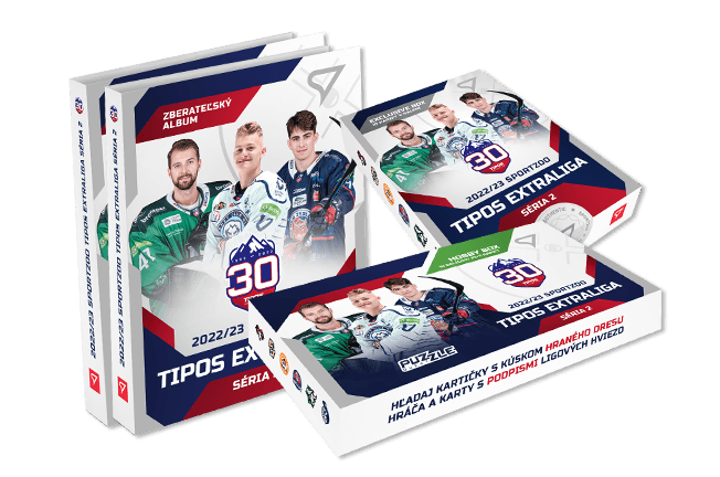 Tipos extraliga 2022/23 – 2. séria hokejové kartičky