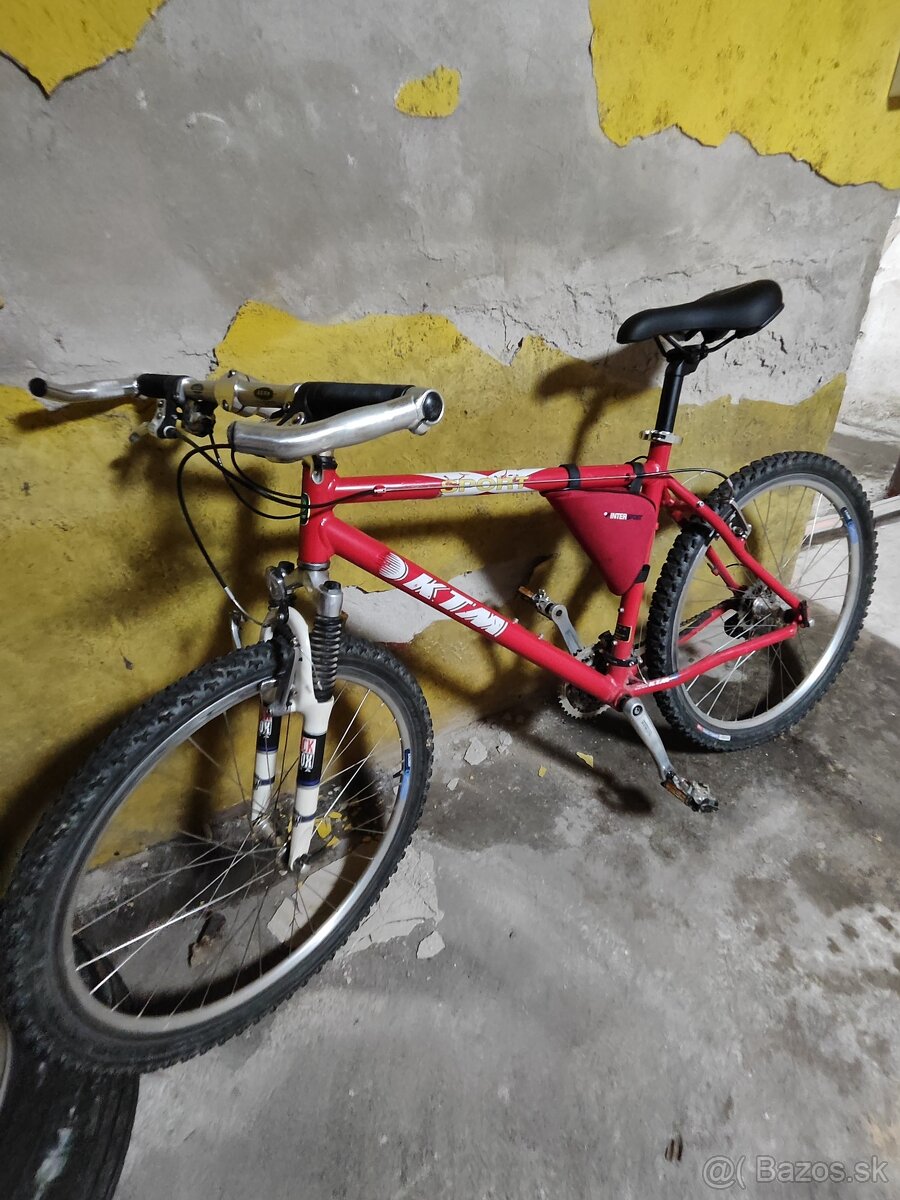 Kvalitný horský bicykel KTM veľkosť pre dospelého