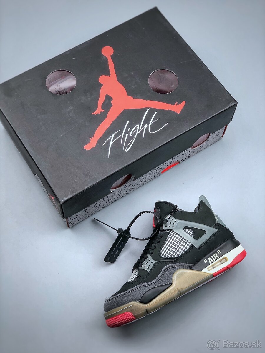 Air jordan retro4 offwhite tenisky