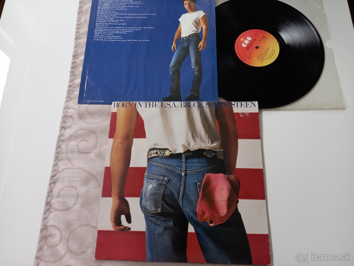 Bruce SPRINGSTEEN “Born in the USA” /CBS 1984/+orig. vnut ob