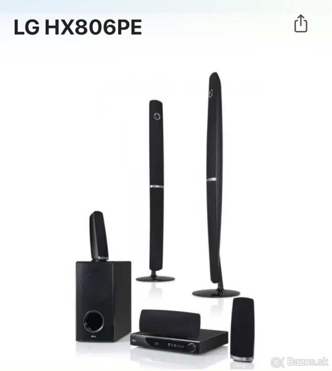 LG domace kino na opravu