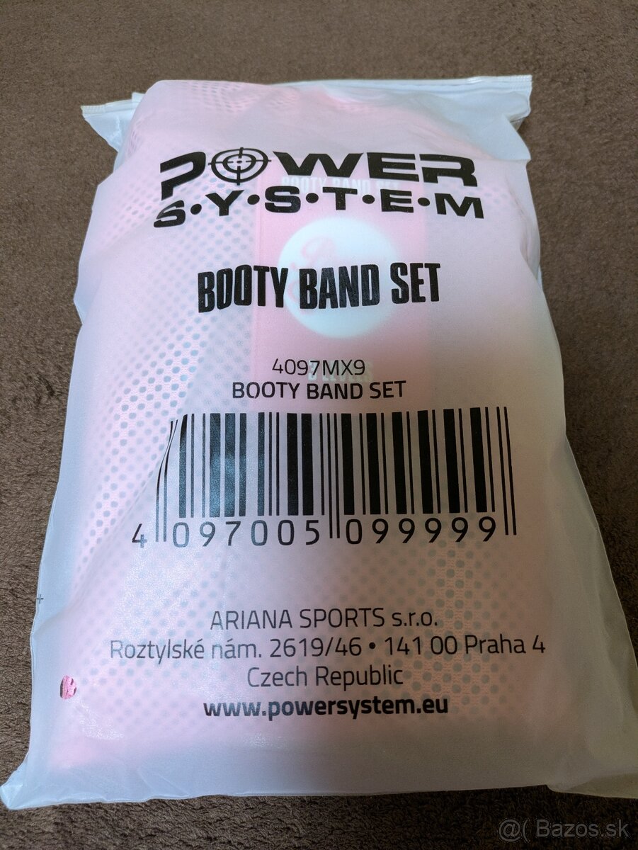 Odporové gumy "Power System Booty band set" nové, nepoužité