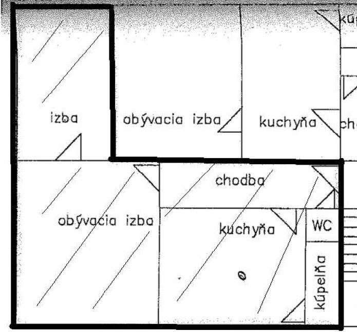 Štúrovo, Železničný rad, 2i byt, 81 m2