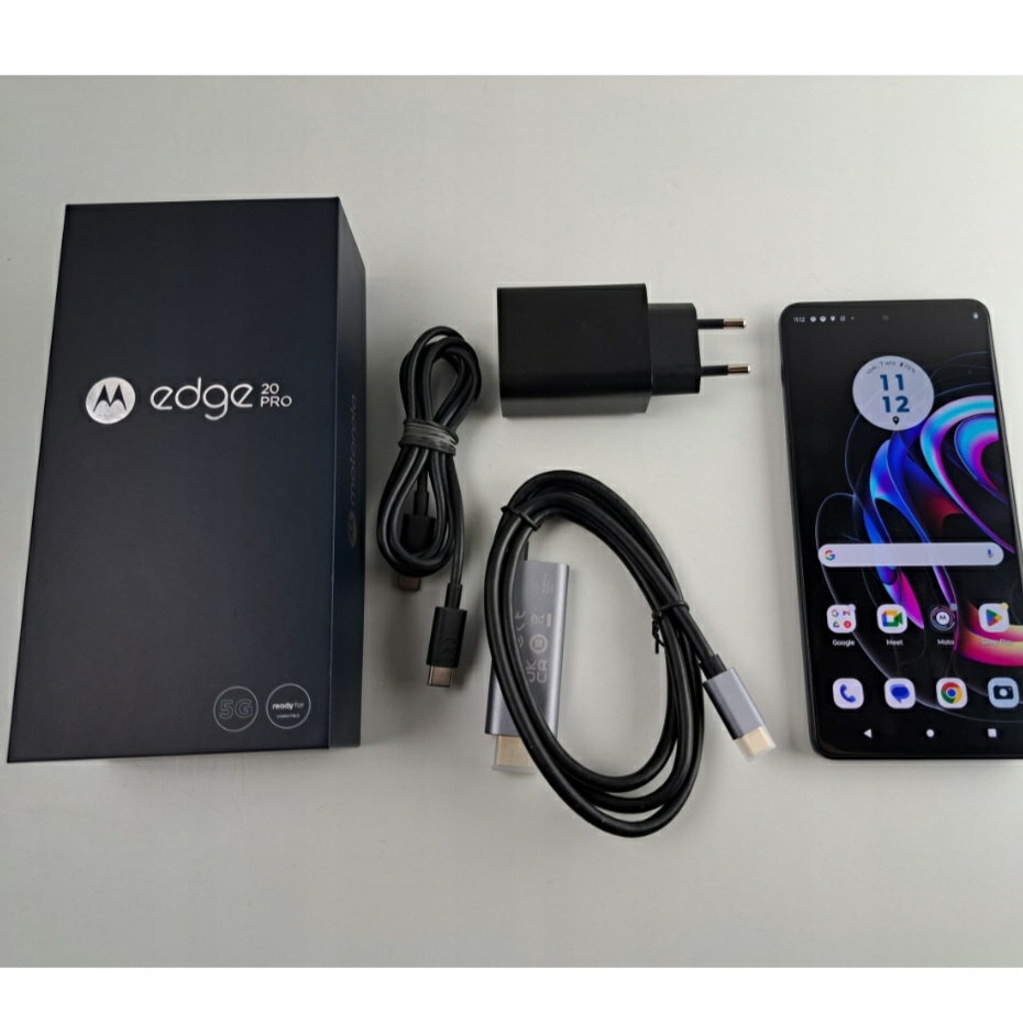 Motorola Edge 20 Pro 12/256GB 5G Modra