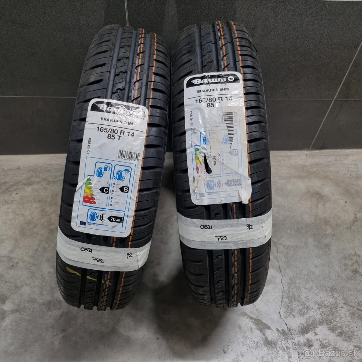 Letné pneumatiky 165/80 R14 BARUM DOT0821