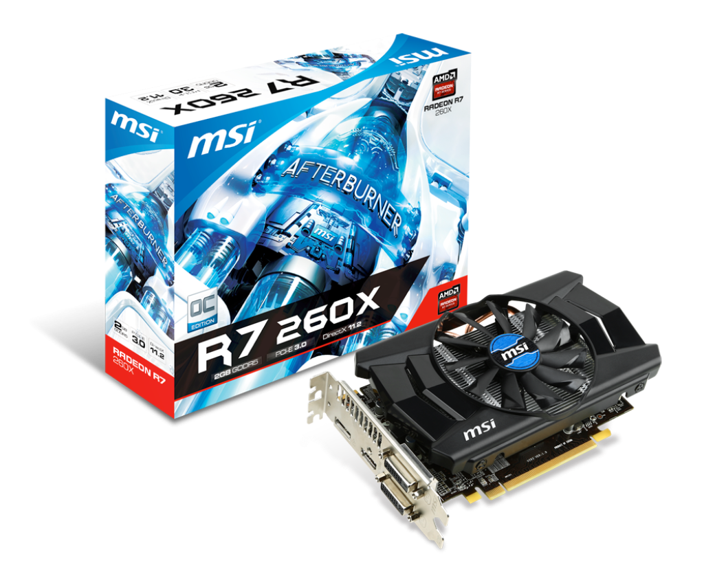 Predám Radeon MSI R7 260X