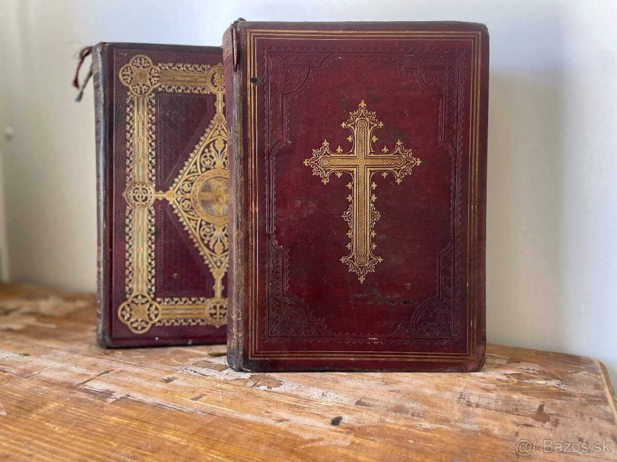 Starožitné, historické knihy, biblia