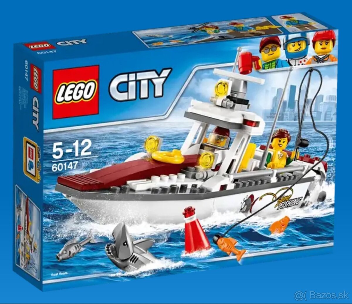 2016 LEGO CITY 60147 rybárska loď