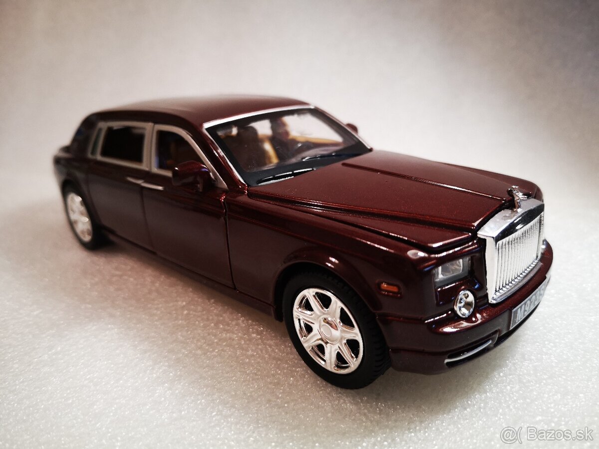 Predám Rolls Royce Phantom,  kovový model auta 1:24