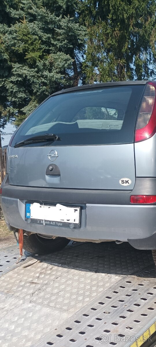 Kufor Opel Corsa C kompletný