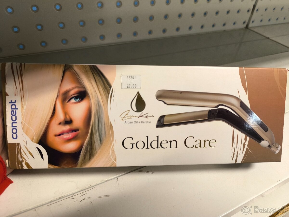 Žehlička na vlasy Concept Golden Care