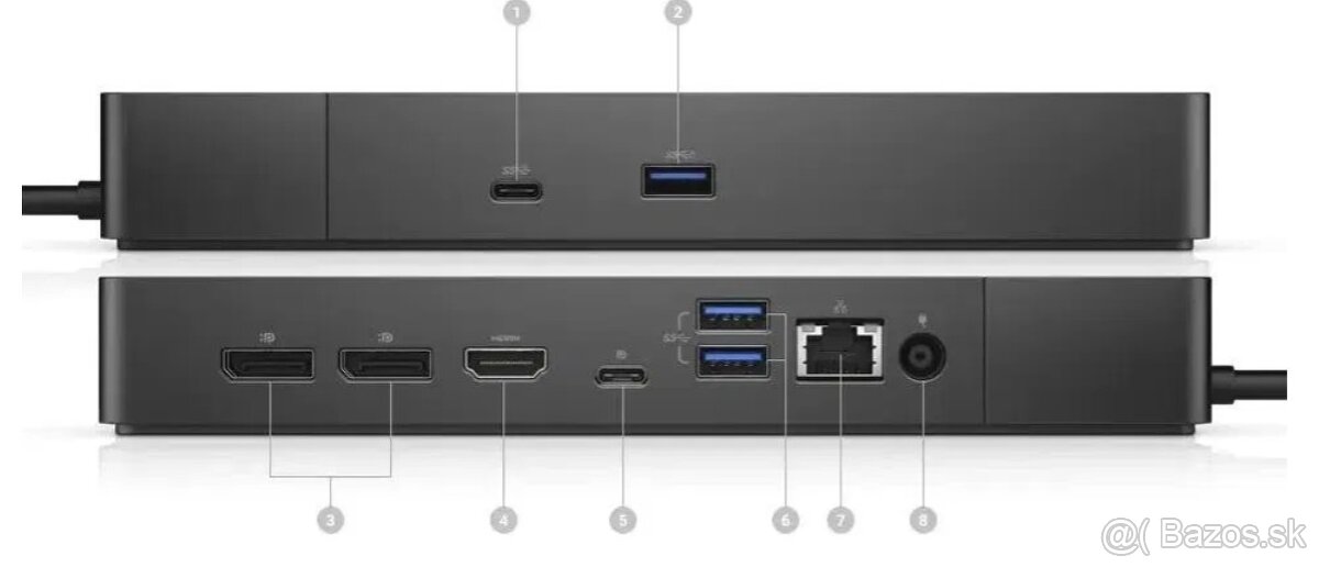 Predám nový Dell Dock WD19S USB-C 180 W