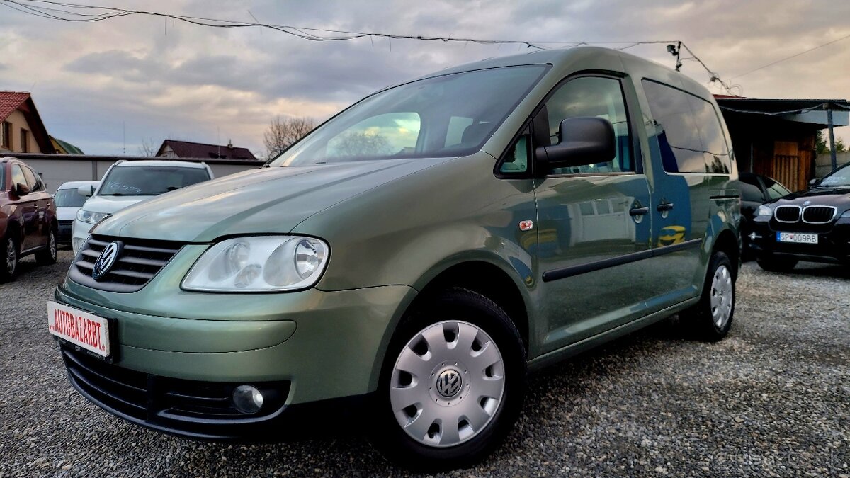 Volkswagen Caddy Life 1.6 MPi - 75 kw, benzín