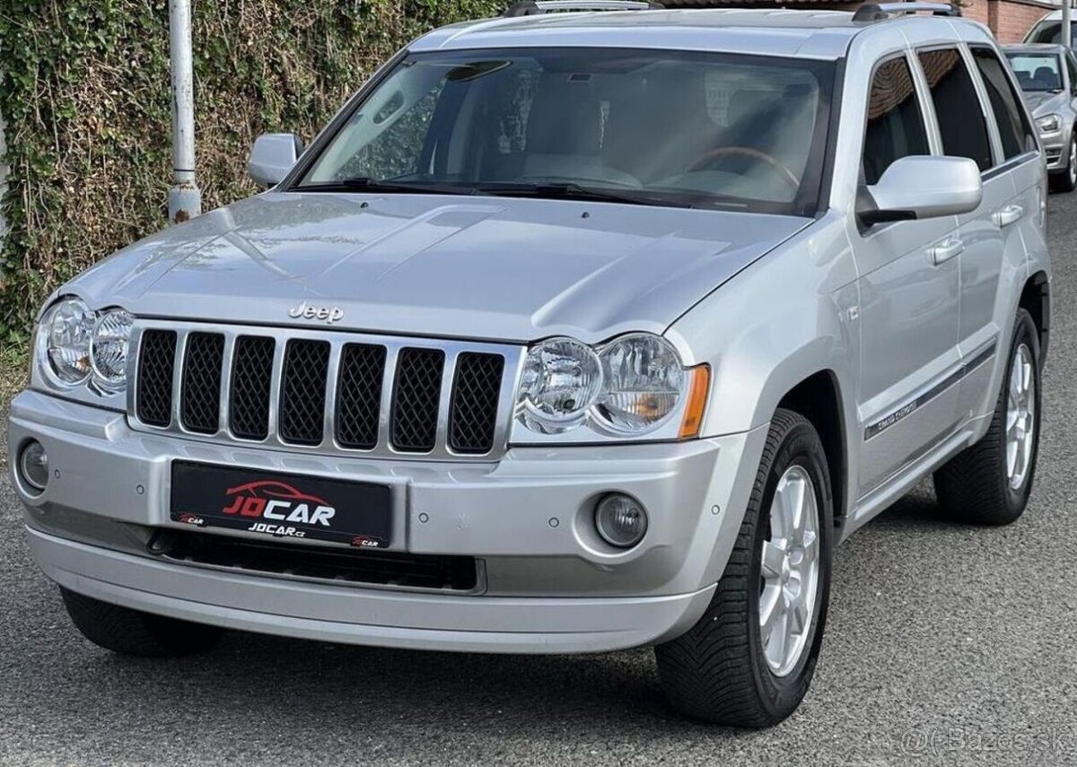 Jeep Grand Cherokee 3.0 CRD OVERLAND AUTOMAT KŮŽE nafta