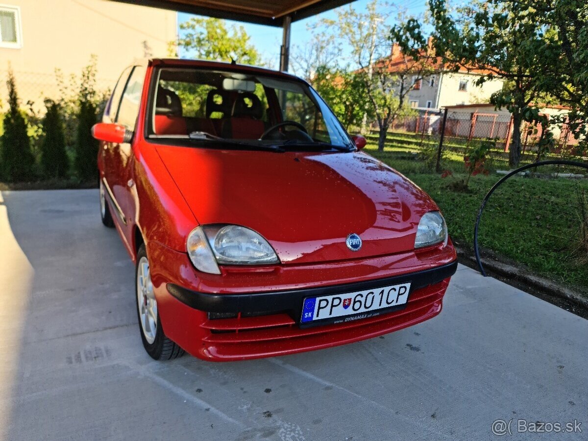 Fiat Seicento Cerveny