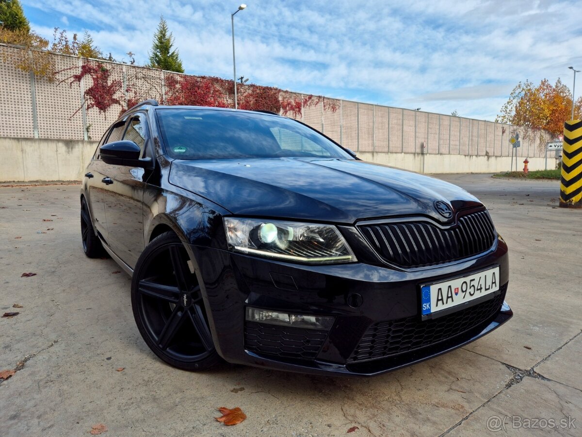 ⚠️ NA PREDAJ ŠKODA OCTAVIA IIIRS 2.0 TDI BLACK EDITION