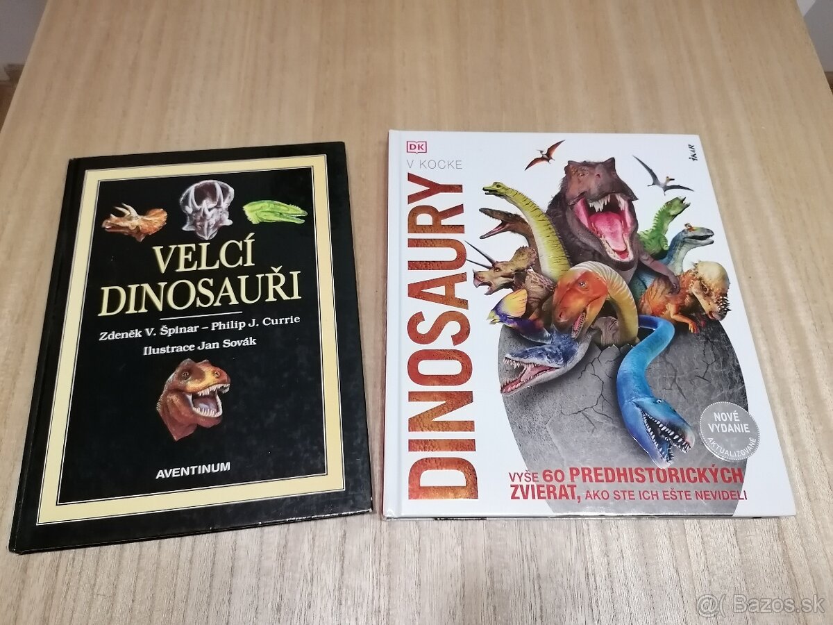 Predám dinosaurov a knihy