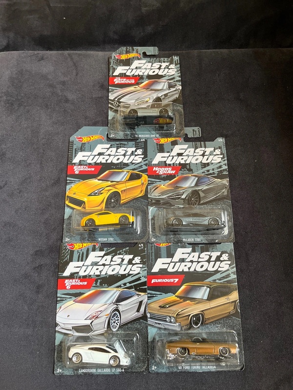 Hot Wheels Fast and Furious 6 Set