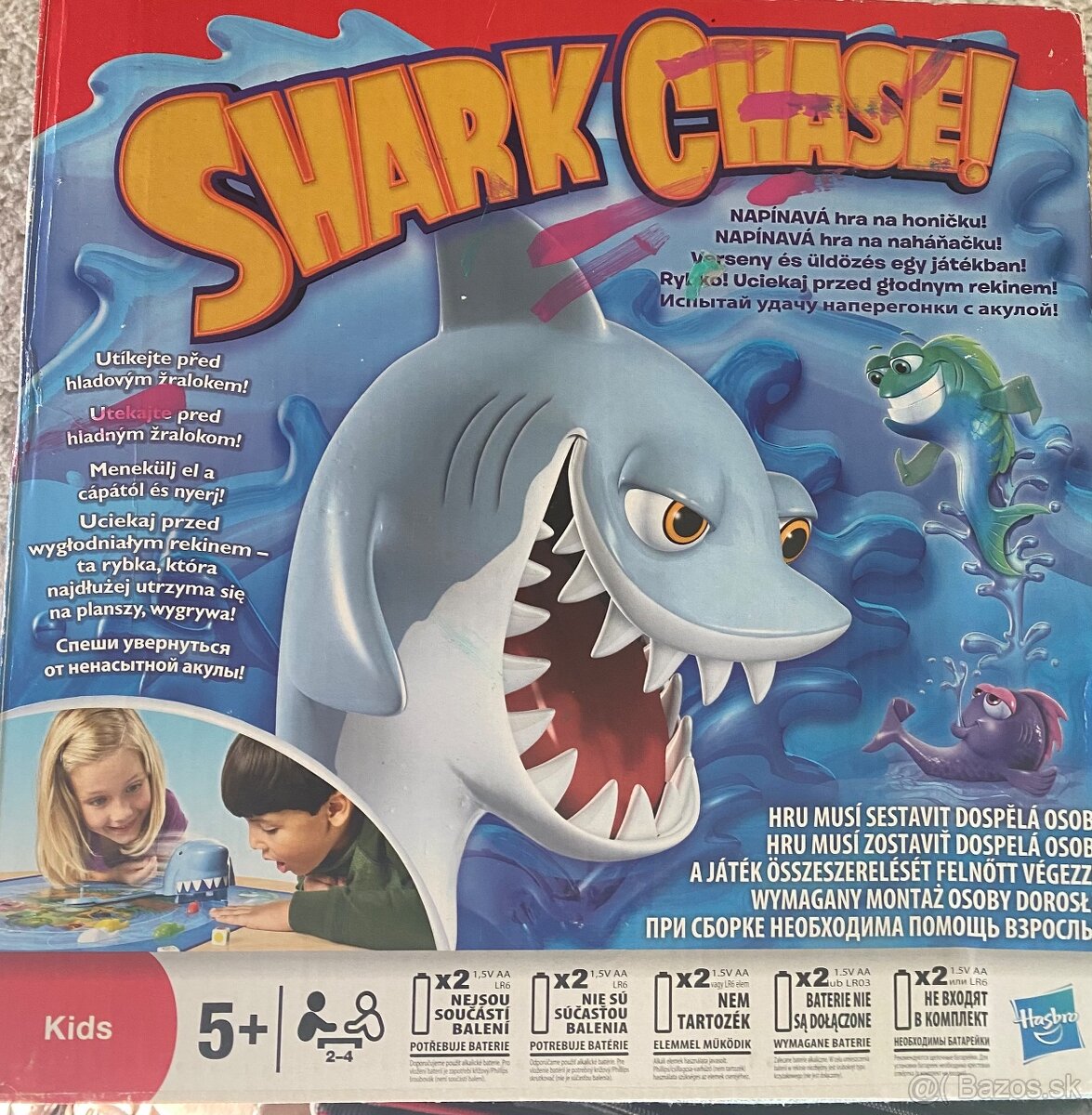 Detska hra Shark chase - utok zraloka