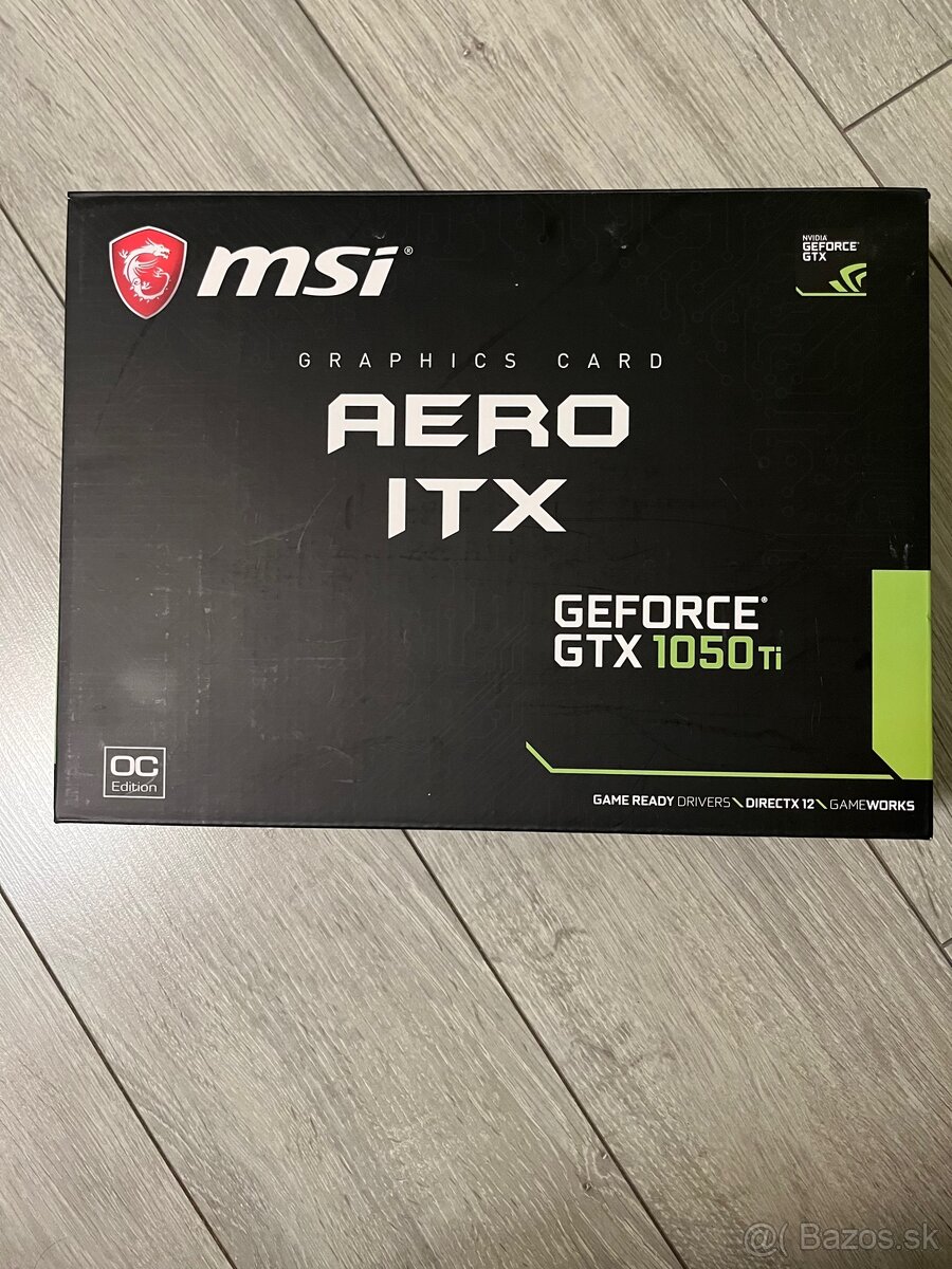 MSI Aero GTX 1050 Ti