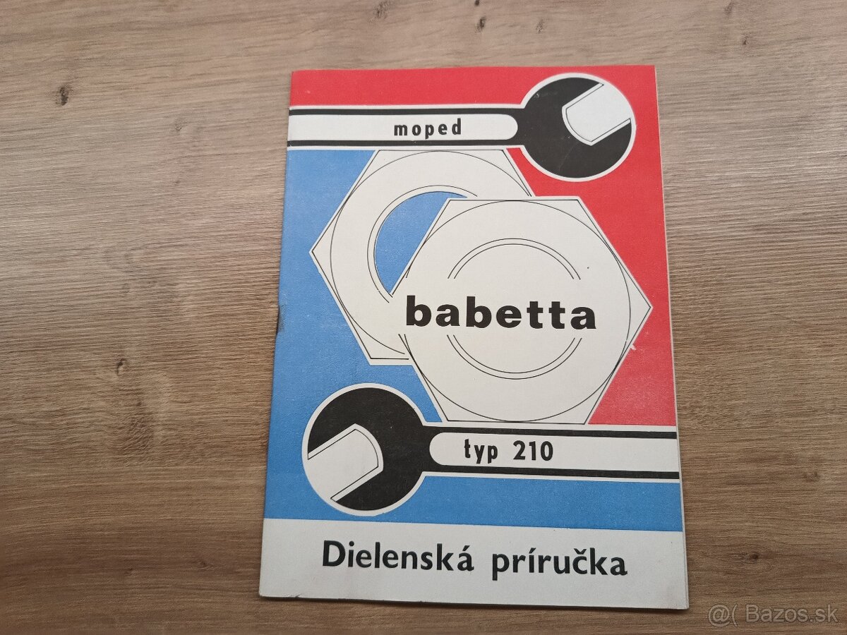 Dielenská príručka moped Babetta typ 210