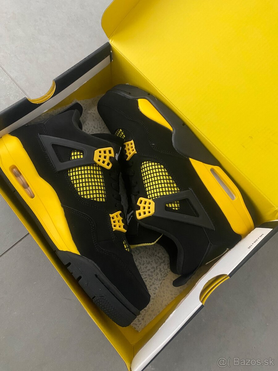 Jordan 4 yellow thunder